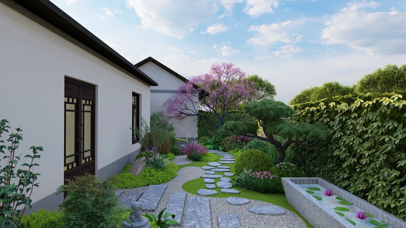 小庭院做出“大文章”